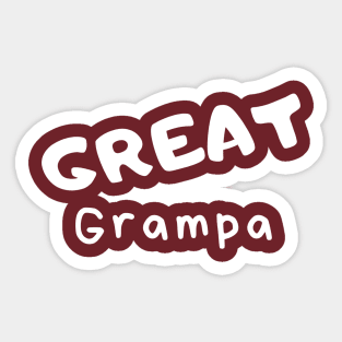 Great Grampa Sticker